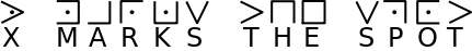 Pigpen cipher example